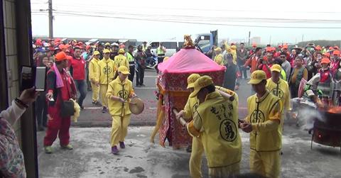 非常感恩「白沙屯媽祖，山邊媽祖」蒞臨「保證責任雲林縣元長雜糧合作社之林芝森」休息15分鐘